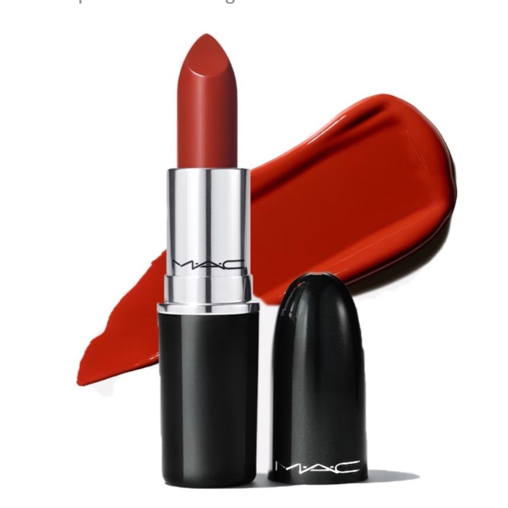 NEW! Mac lustreglass lipstick Chili Popper